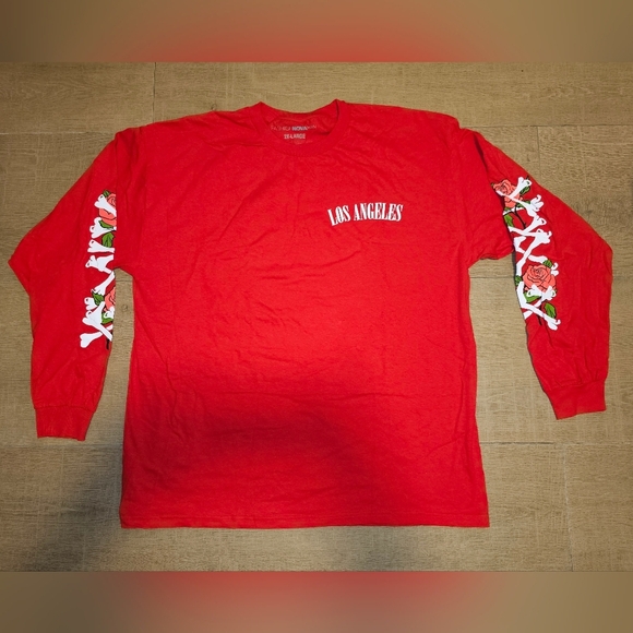 Fashion Nova Los Angeles Long Sleeve Tee - Picture 1 of 3